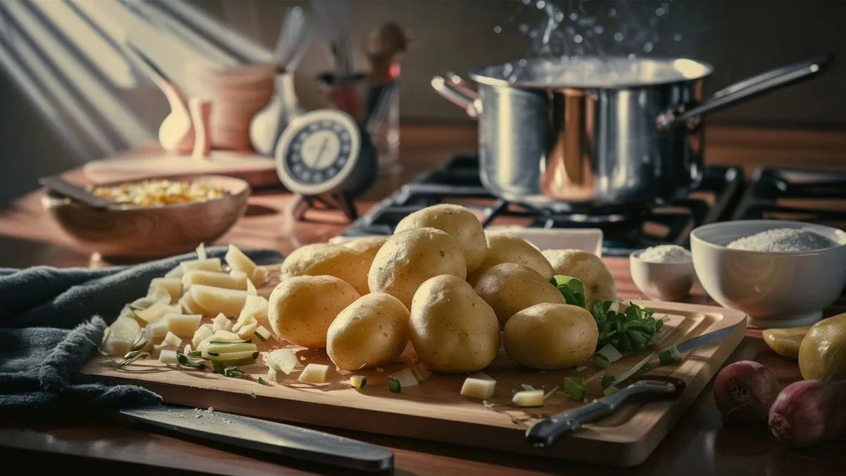 Jak dlouho se vaří brambory na salát