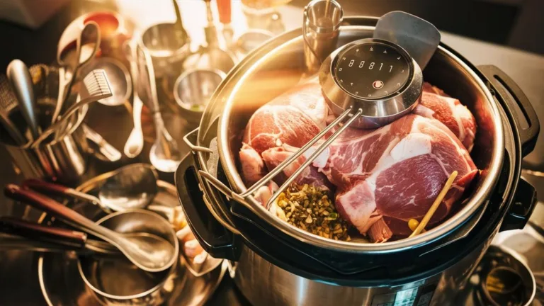 Jak dlouho vařit vepřové maso v tlakovém hrnci