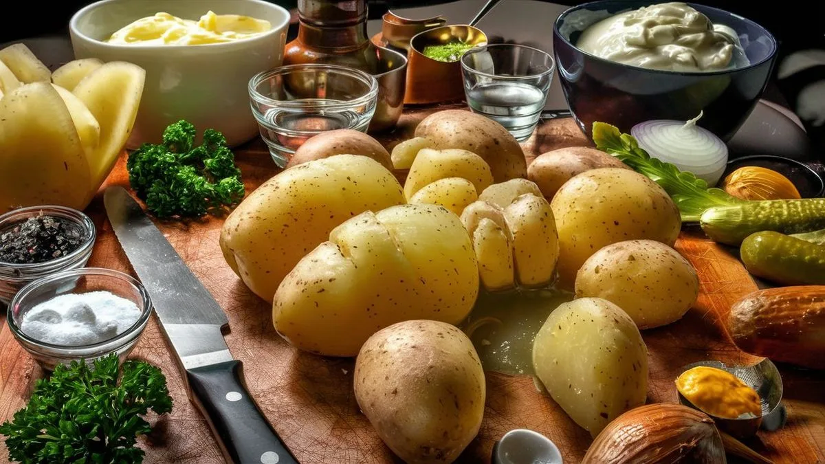 Jak uvařit brambory na salát