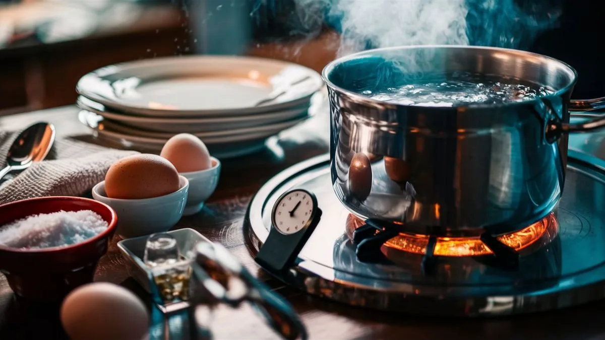 Jak uvařit vejce natvrdo aby nepraskla