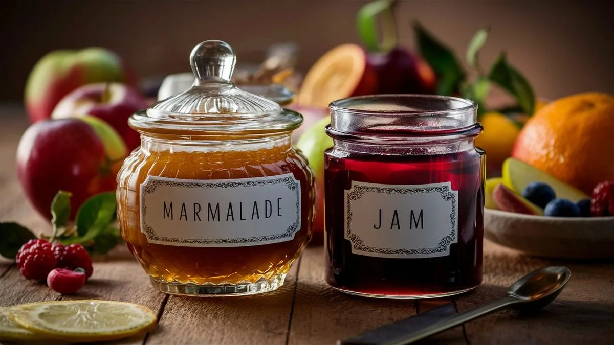 Jaký je rozdíl mezi marmeládou a džemem