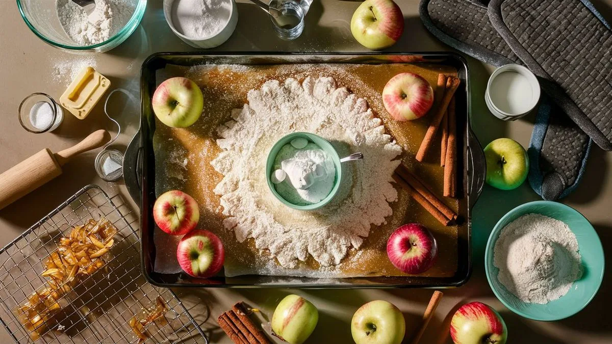 Recept na buchtu s jablky a skořicí