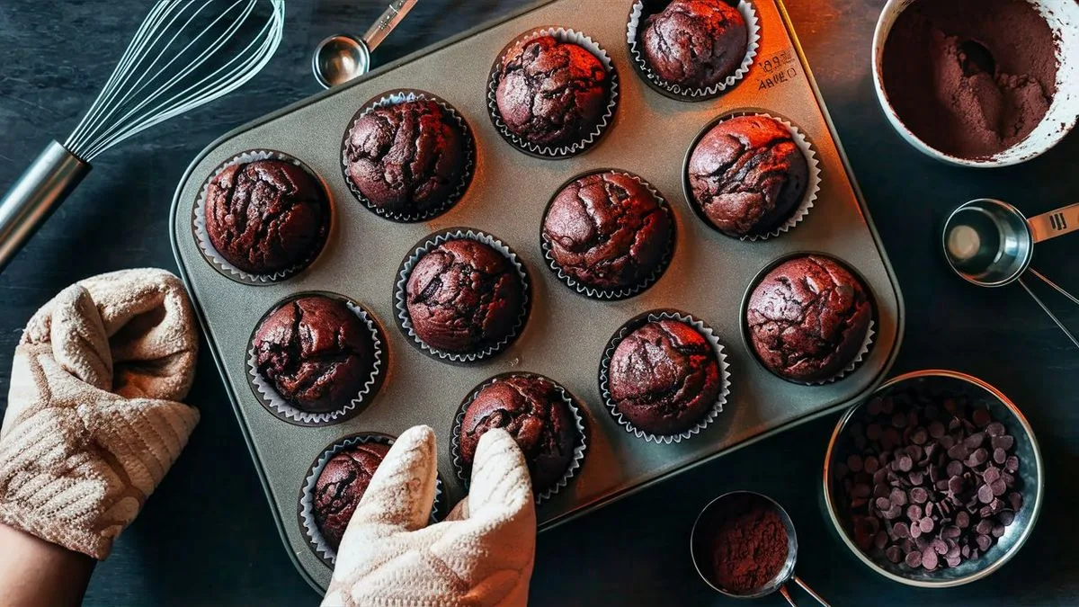 Recept na muffiny s čokoládou