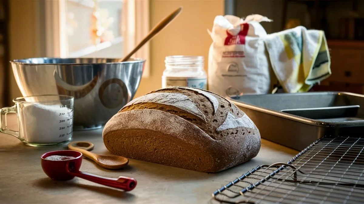 Žitný chléb recept v troubě